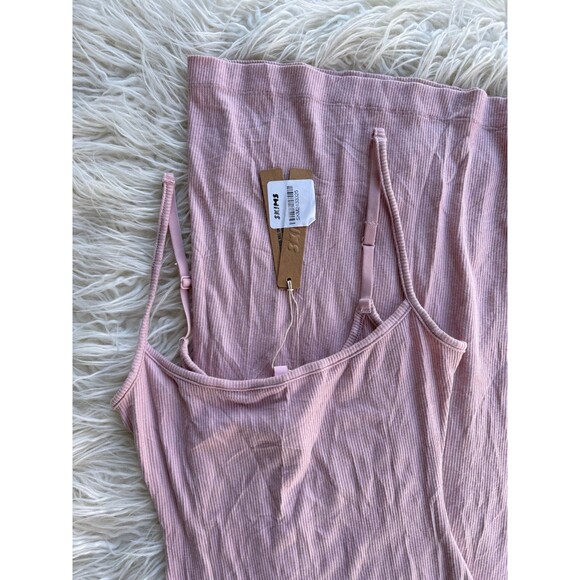 Skims Soft Lounge Petite Long Slip Dress Morganite Size XSP - Picture 7 of 12